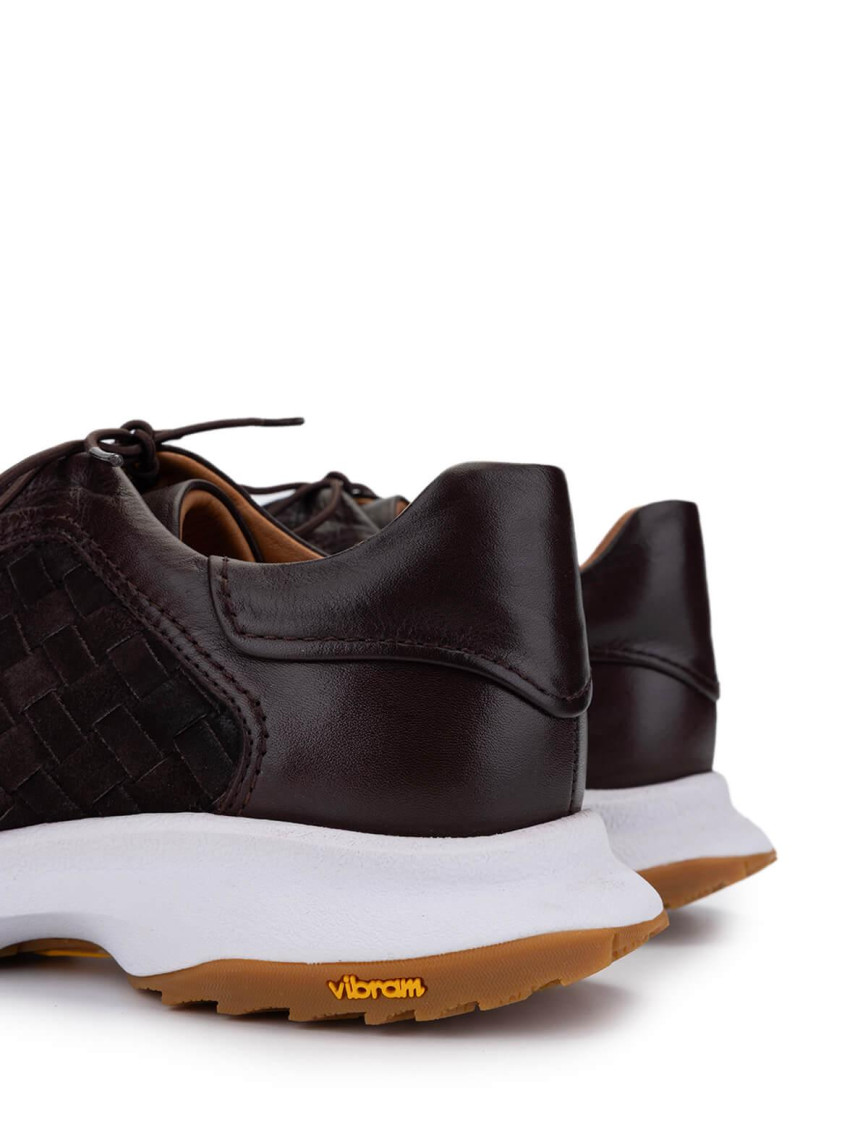 Tamer Tanca Erkek Hakiki Deri Kahverengi Sneakers & Spor Ayakkabı Tamer Tanca Erkek Hakiki Deri Kahverengi Sneakers & Spor Ayakkabı