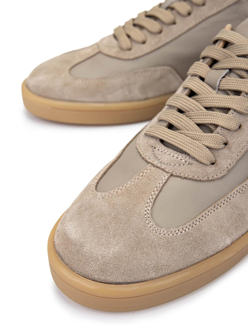 Tamer Tanca Erkek Hakiki Deri Vizon Sneakers & Spor Ayakkabı