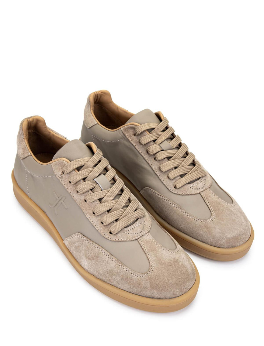 Tamer Tanca Erkek Hakiki Deri Vizon Sneakers & Spor Ayakkabı