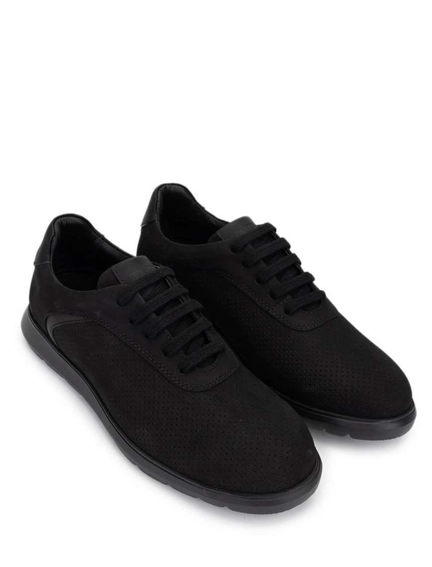 Tamer Tanca Erkek Hakiki Deri Siyah Sneakers & Spor Ayakkabı Tamer Tanca Erkek Hakiki Deri Siyah Sneakers & Spor Ayakkabı