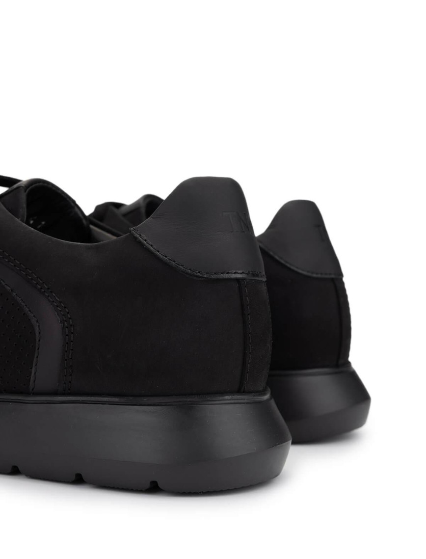 Tamer Tanca Erkek Hakiki Deri Siyah Sneakers & Spor Ayakkabı Tamer Tanca Erkek Hakiki Deri Siyah Sneakers & Spor Ayakkabı