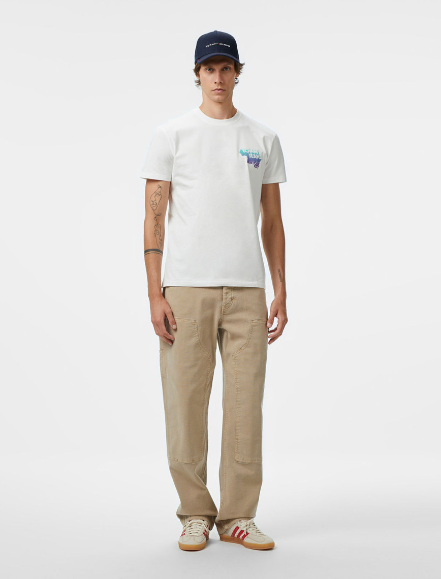 Tommy Hilfiger Jamie Carpenter Erkek Bej Pantolon Tommy Hilfiger Jamie Carpenter Erkek Bej Pantolon