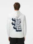 Tommy Jeans Stack Logo Erkek Beyaz Sweatshirt Tommy Jeans Stack Logo Erkek Beyaz Sweatshirt