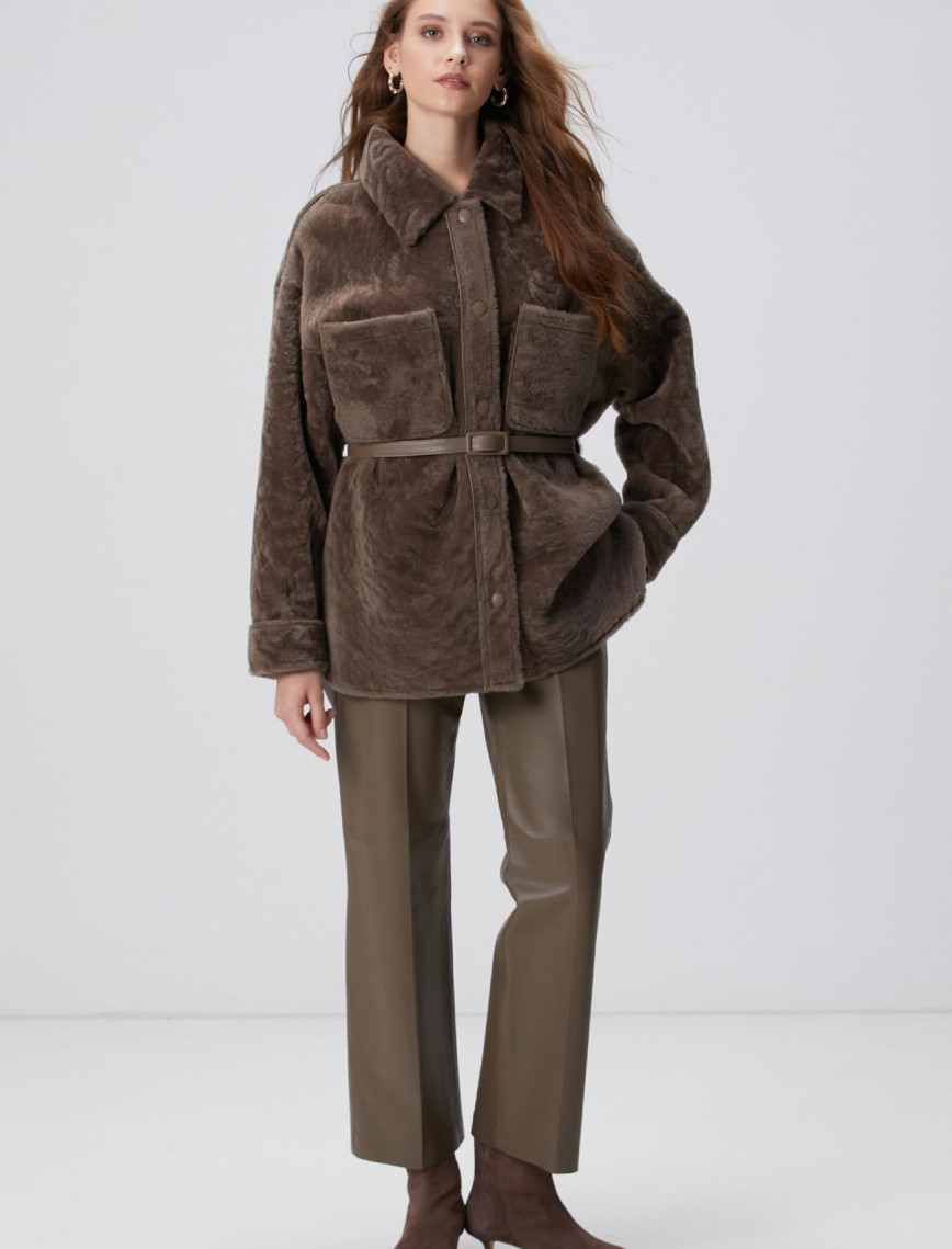 Network Kadın Vizon Deri Kaban Network Kadın Vizon Deri Kaban