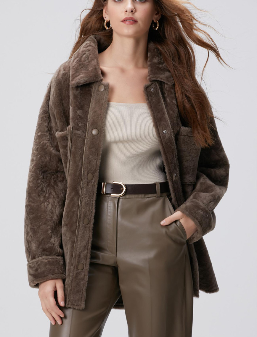 Network Kadın Vizon Deri Kaban Network Kadın Vizon Deri Kaban