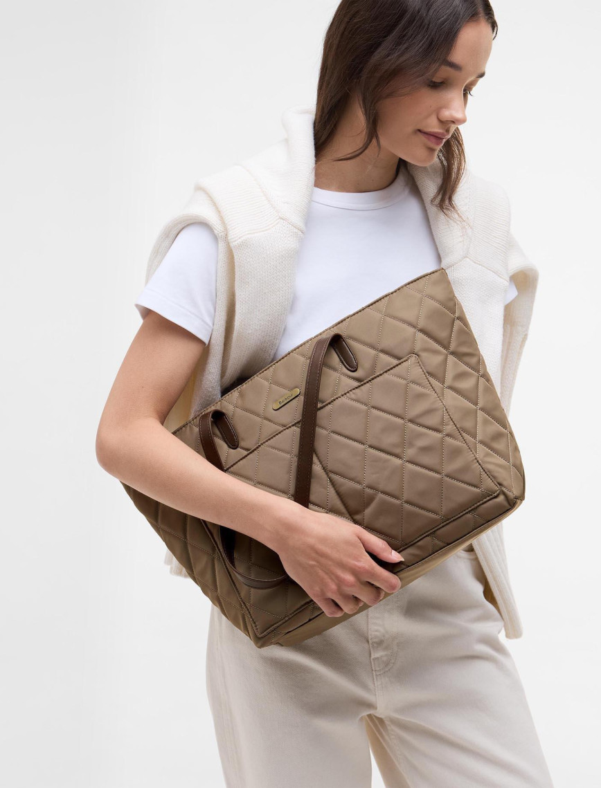 Barbour Quilted Tote Çanta Barbour Quilted Tote Çanta