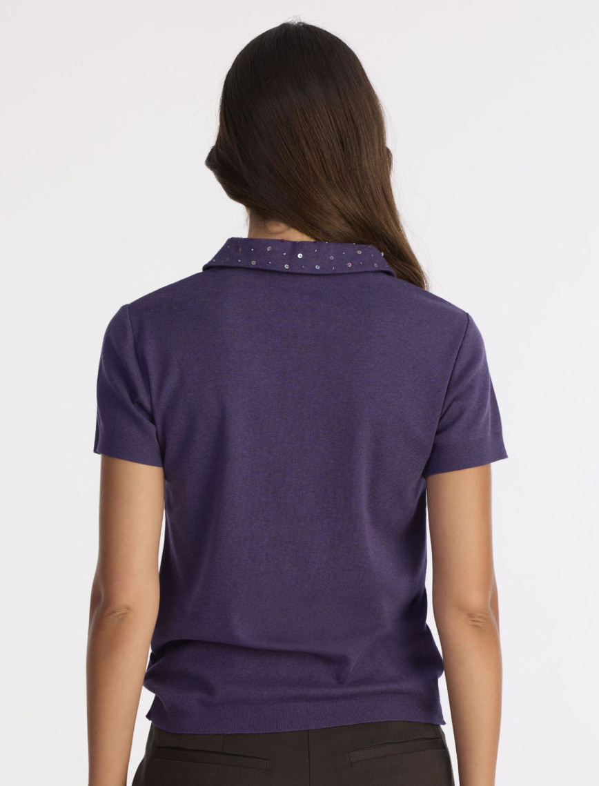 YARGICI Regular Polo Yaka Kısa Kol Kazak YARGICI Regular Polo Yaka Kısa Kol Kazak