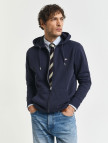 GANT Erkek Lacivert Regular Fit Fermuarlı Sweatshirt GANT Erkek Lacivert Regular Fit Fermuarlı Sweatshirt
