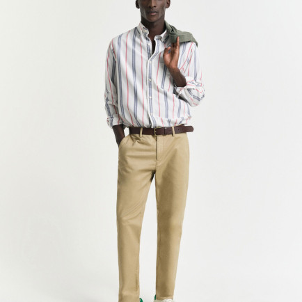 GANT Erkek Bej Slim Fit Chino Pantolon GANT Erkek Bej Slim Fit Chino Pantolon