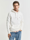 GANT Erkek Krem Regular Fit Kapüşonlu Sweatshirt GANT Erkek Krem Regular Fit Kapüşonlu Sweatshirt