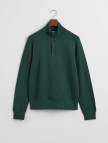 GANT Erkek Yeşil Regular Fit Yarım Fermuarlı Sweatshirt GANT Erkek Yeşil Regular Fit Yarım Fermuarlı Sweatshirt