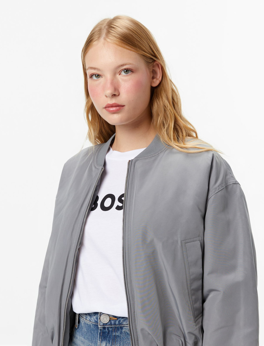 Boss Paddana Kadın Turkuaz Ceket Boss Paddana Kadın Turkuaz Ceket