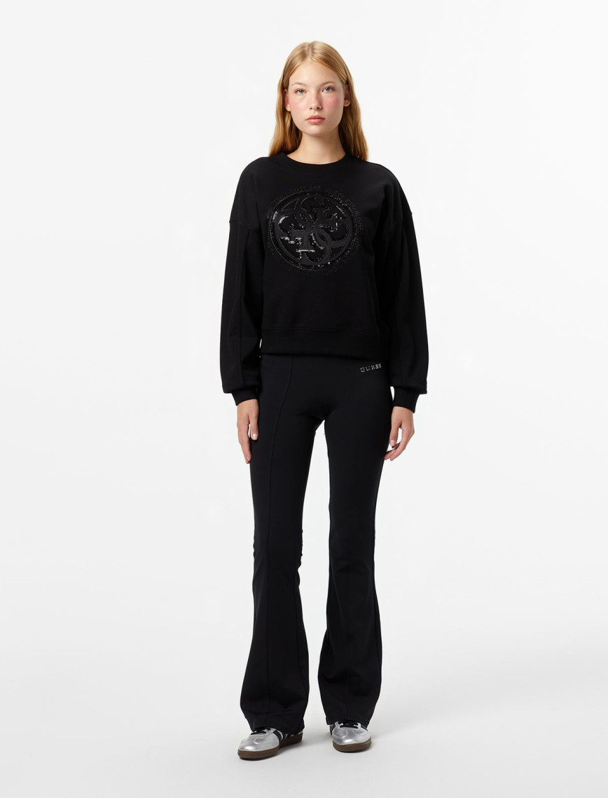 Guess Hotfix Kadın Siyah Sweatshirt Guess Hotfix Kadın Siyah Sweatshirt