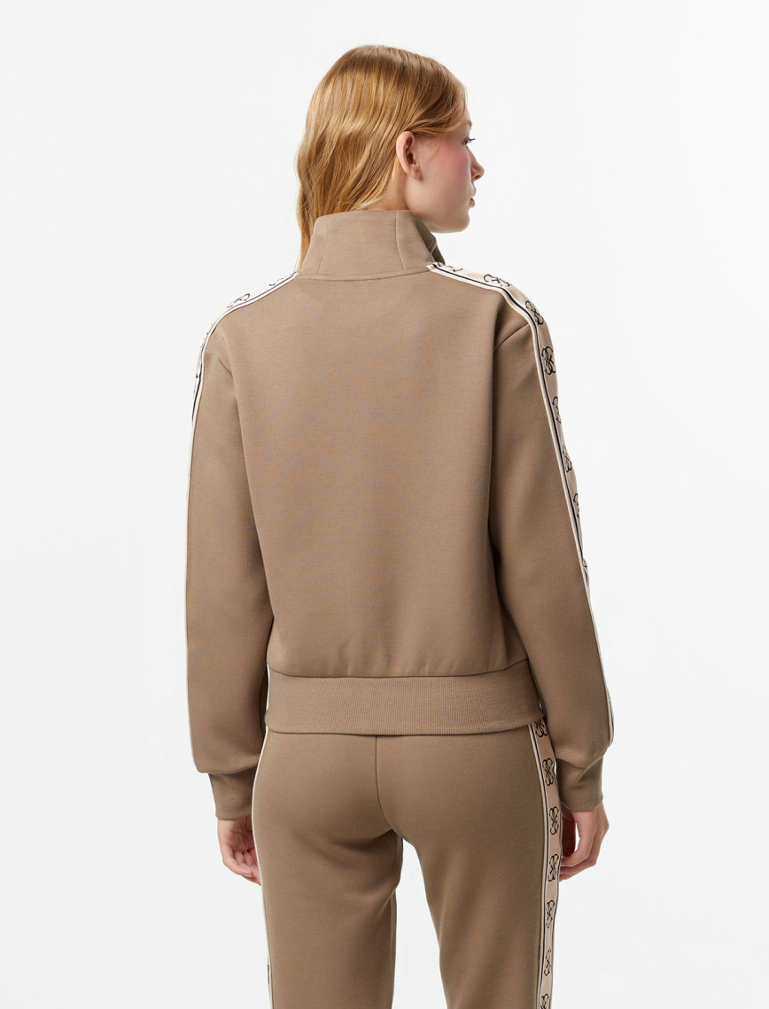 Guess Britney Kadın Kahverengi Sweatshirt