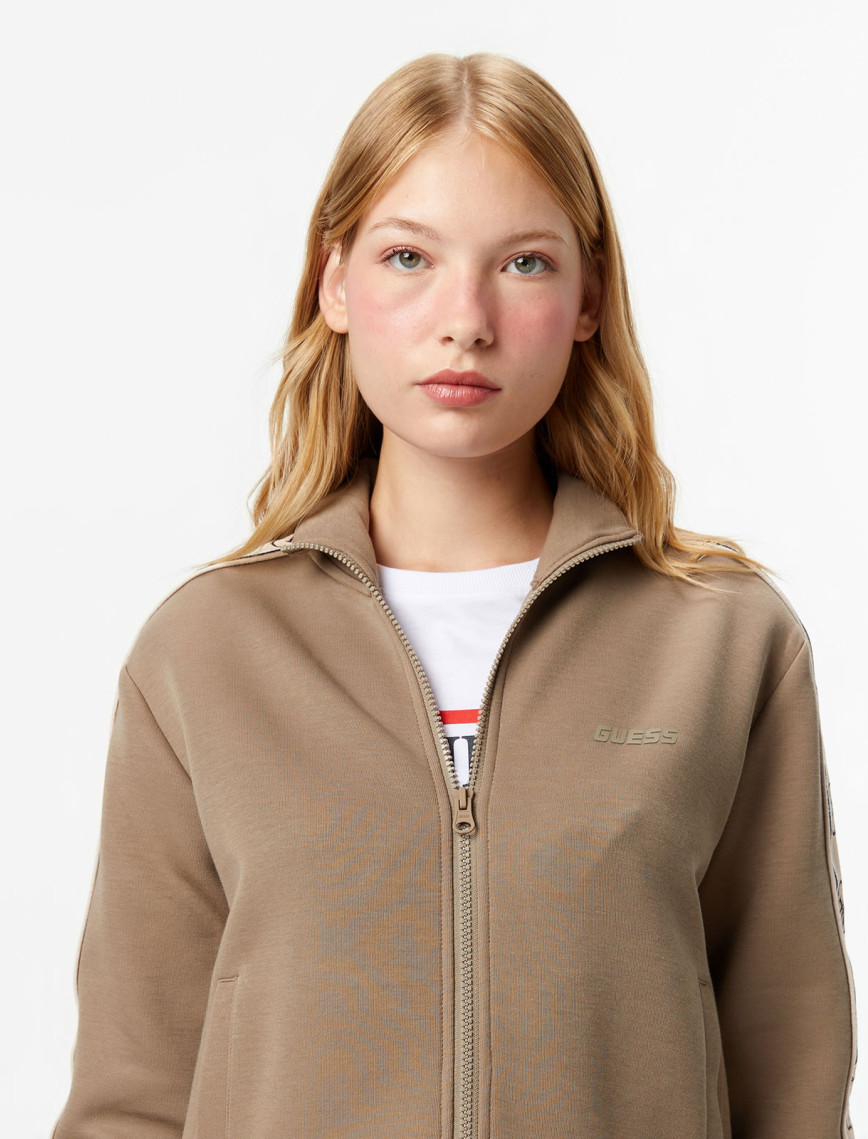 Guess Britney Kadın Kahverengi Sweatshirt