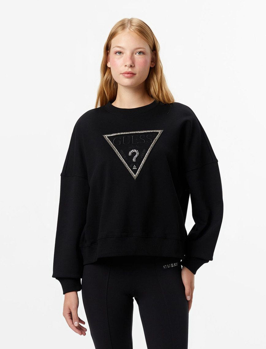 Guess Rachele Kadın Gri Sweatshirt Guess Rachele Kadın Gri Sweatshirt