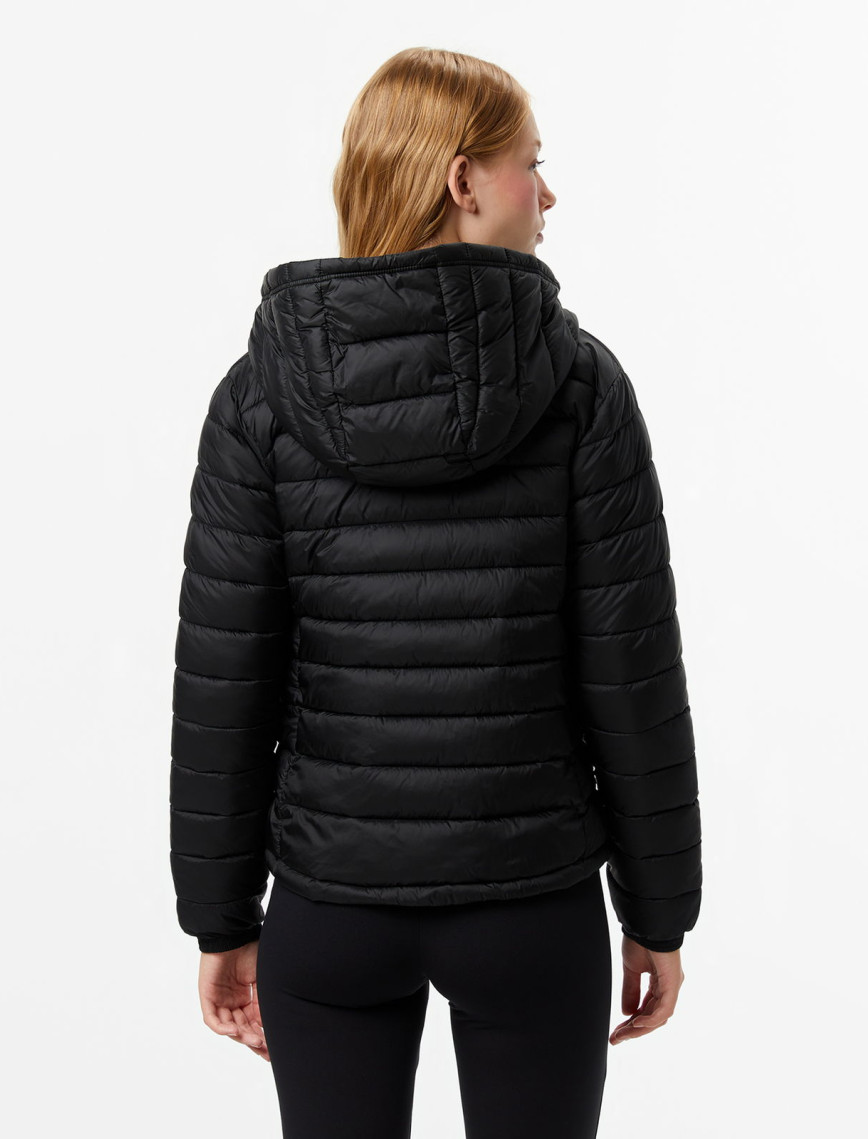 Guess Gj Hooded Kadın Siyah Mont Guess Gj Hooded Kadın Siyah Mont