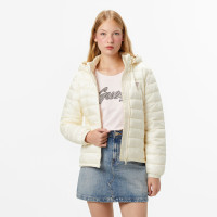 Guess Gj Hooded Kadın Krem Mont Guess Gj Hooded Kadın Krem Mont