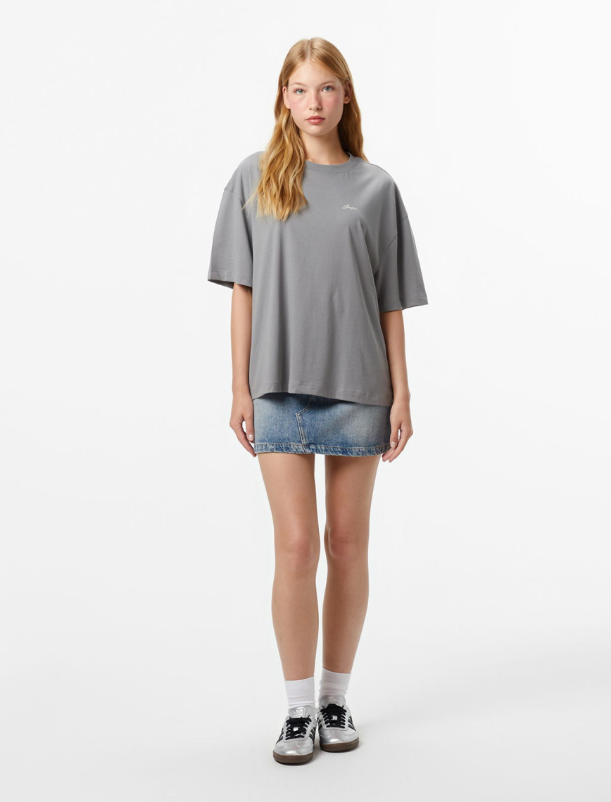 Boss Kadın Turkuaz T-Shirt Boss Kadın Turkuaz T-Shirt