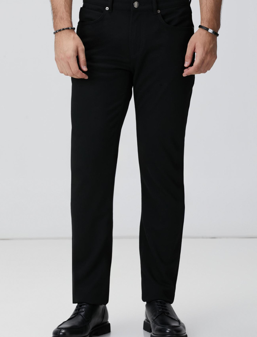 Network Erkek Siyah Casual Pantolon Network Erkek Siyah Casual Pantolon