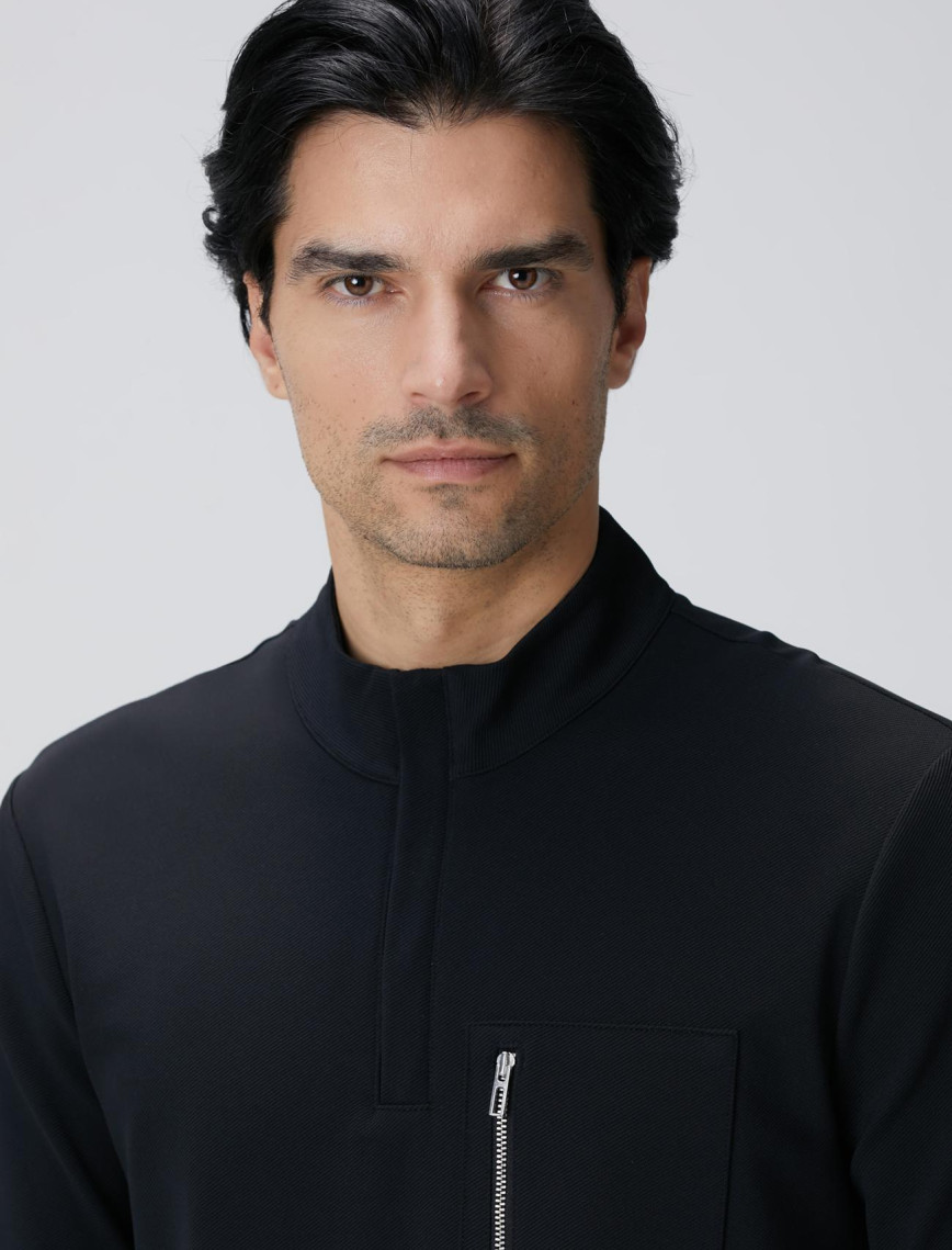 Network Erkek N-Tech Siyah Sweatshirt Network Erkek N-Tech Siyah Sweatshirt