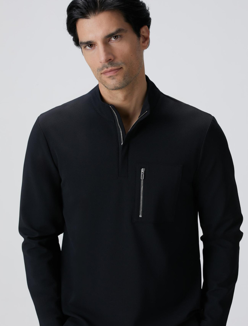 Network Erkek N-Tech Siyah Sweatshirt Network Erkek N-Tech Siyah Sweatshirt