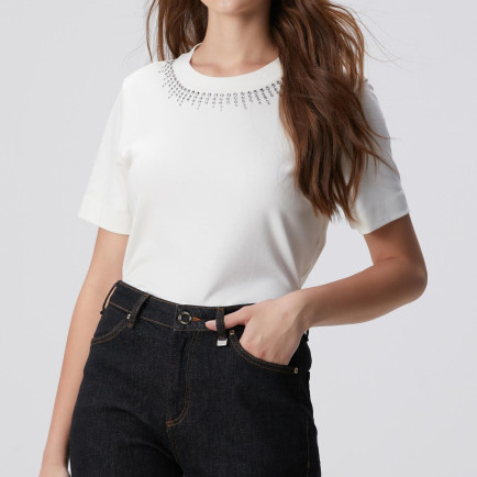 Network Kadın Kırık Beyaz T-shirt Network Kadın Kırık Beyaz T-shirt