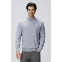 Network Erkek Gri Melanj Yün Karışımlı Kazak Network Erkek Gri Melanj Yün Karışımlı Kazak