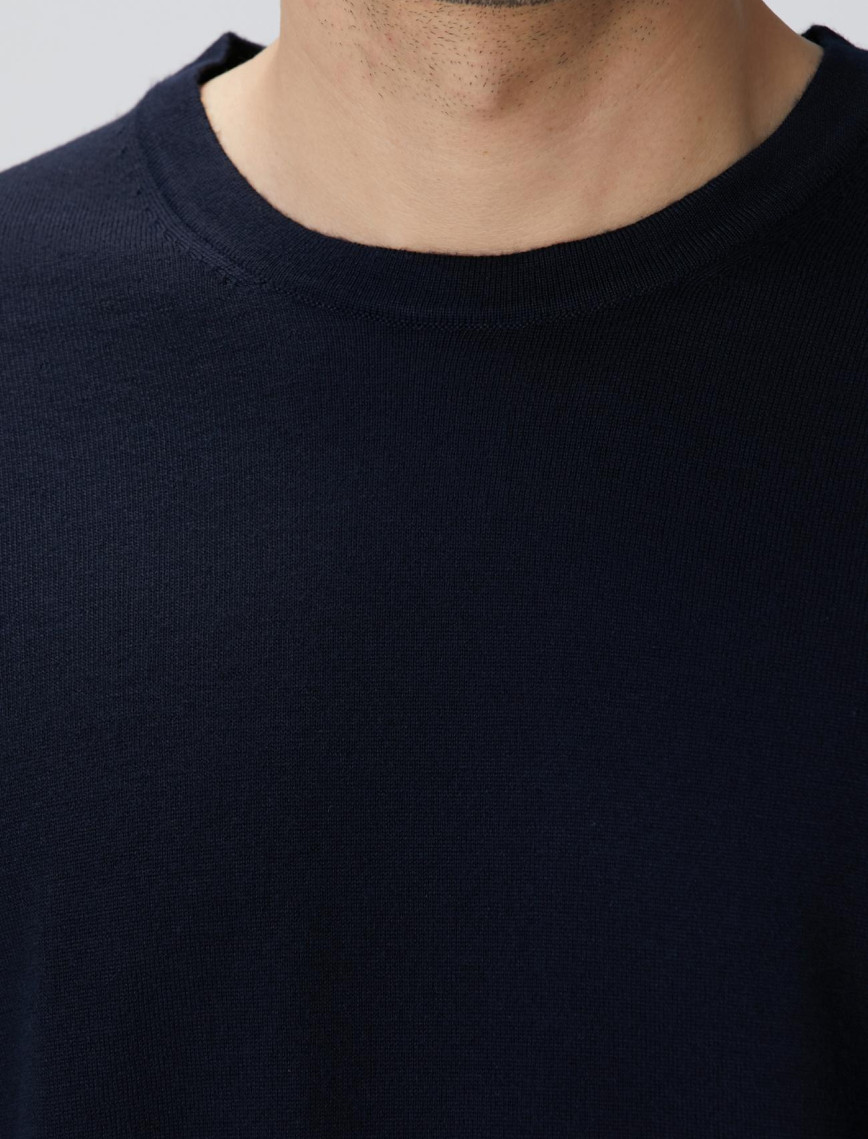 Network Erkek Lacivert Yün Karışımlı Triko Kazak Network Erkek Lacivert Yün Karışımlı Triko Kazak