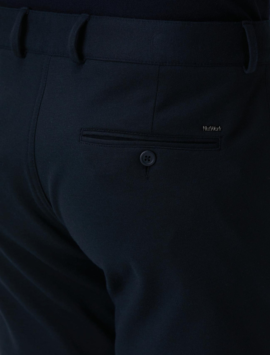 Network Erkek Lacivert Örme Pantolon Network Erkek Lacivert Örme Pantolon