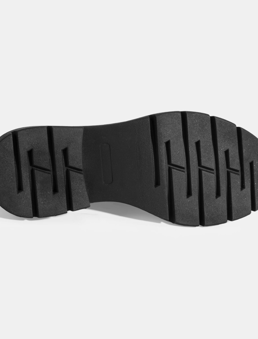 Kadın Siyah Deri Loafer Kadın Siyah Deri Loafer