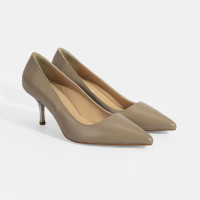 Kadın Vizon Deri Stiletto Kadın Vizon Deri Stiletto