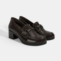 Kadın Kahve DesaComfort Topuklu Rugan Ayakkabı Kadın Kahve DesaComfort Topuklu Rugan Ayakkabı