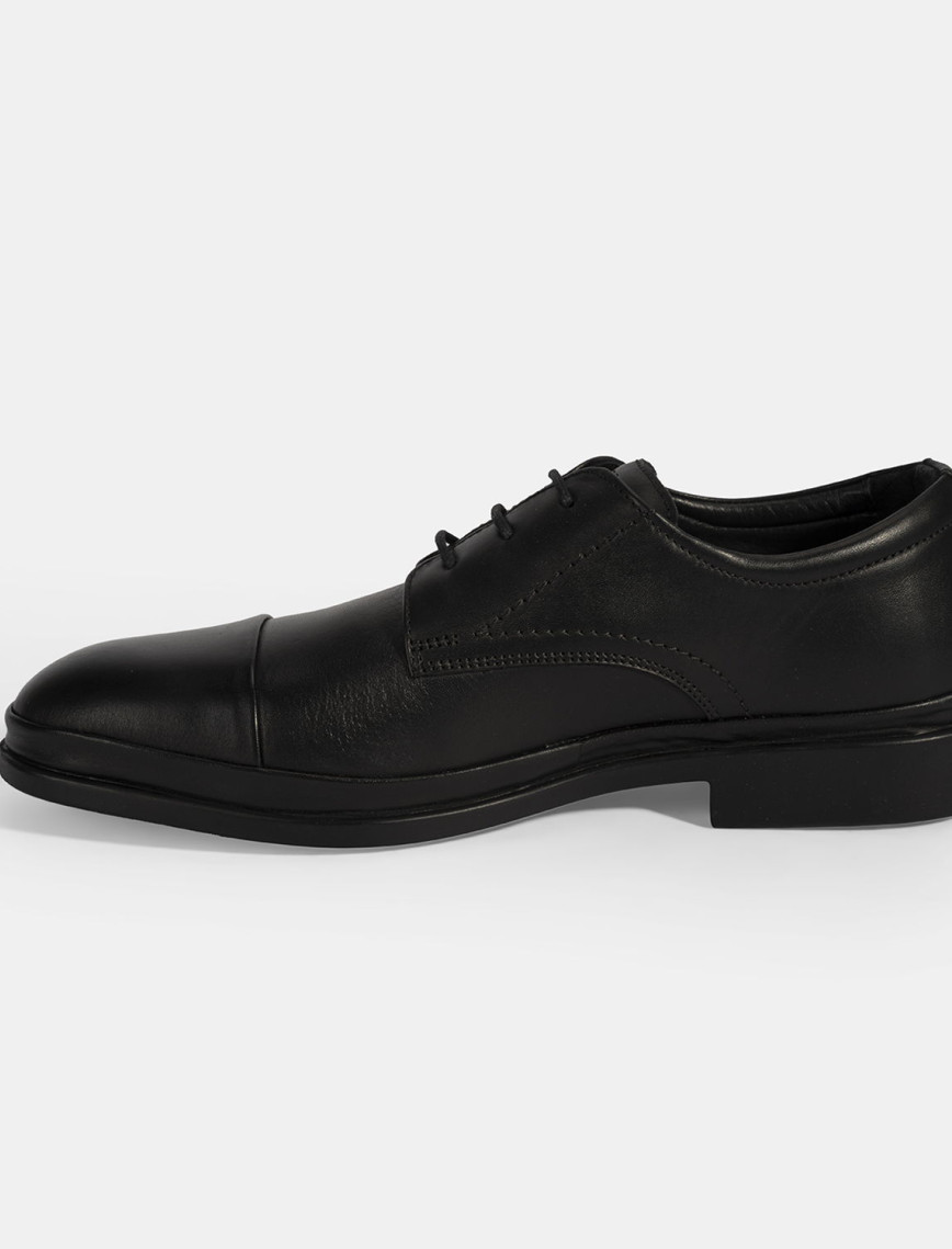 Erkek Siyah DesaComfort Bağcıklı Deri Ayakkabı Erkek Siyah DesaComfort Bağcıklı Deri Ayakkabı