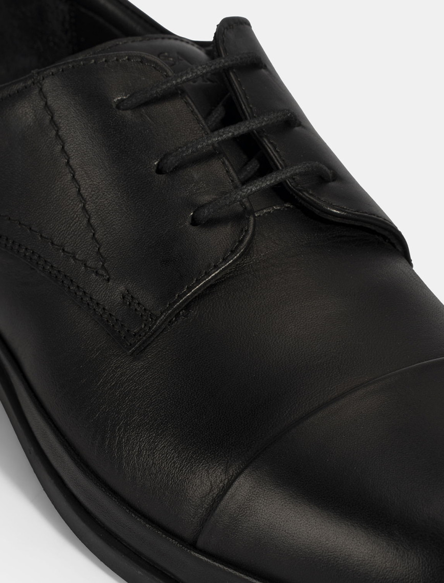 Erkek Siyah DesaComfort Bağcıklı Deri Ayakkabı Erkek Siyah DesaComfort Bağcıklı Deri Ayakkabı