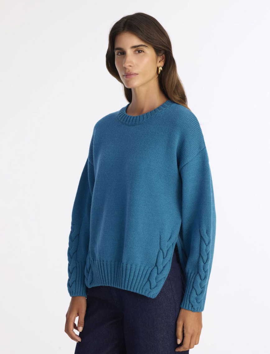 YARGICI Regular Bisiklet Yaka Uzun Kol Kazak YARGICI Regular Bisiklet Yaka Uzun Kol Kazak