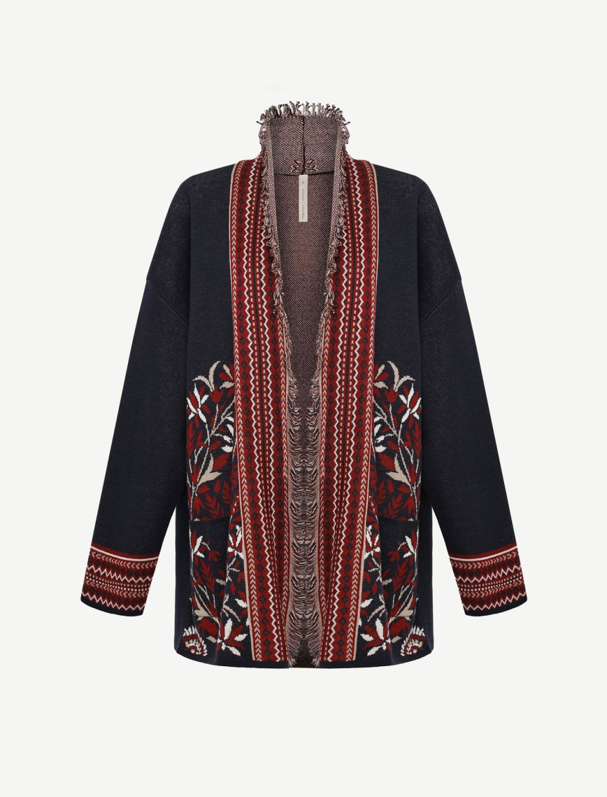 YARGICI Cropped Şal Yaka Kısa Kol Hırka YARGICI Cropped Şal Yaka Kısa Kol Hırka