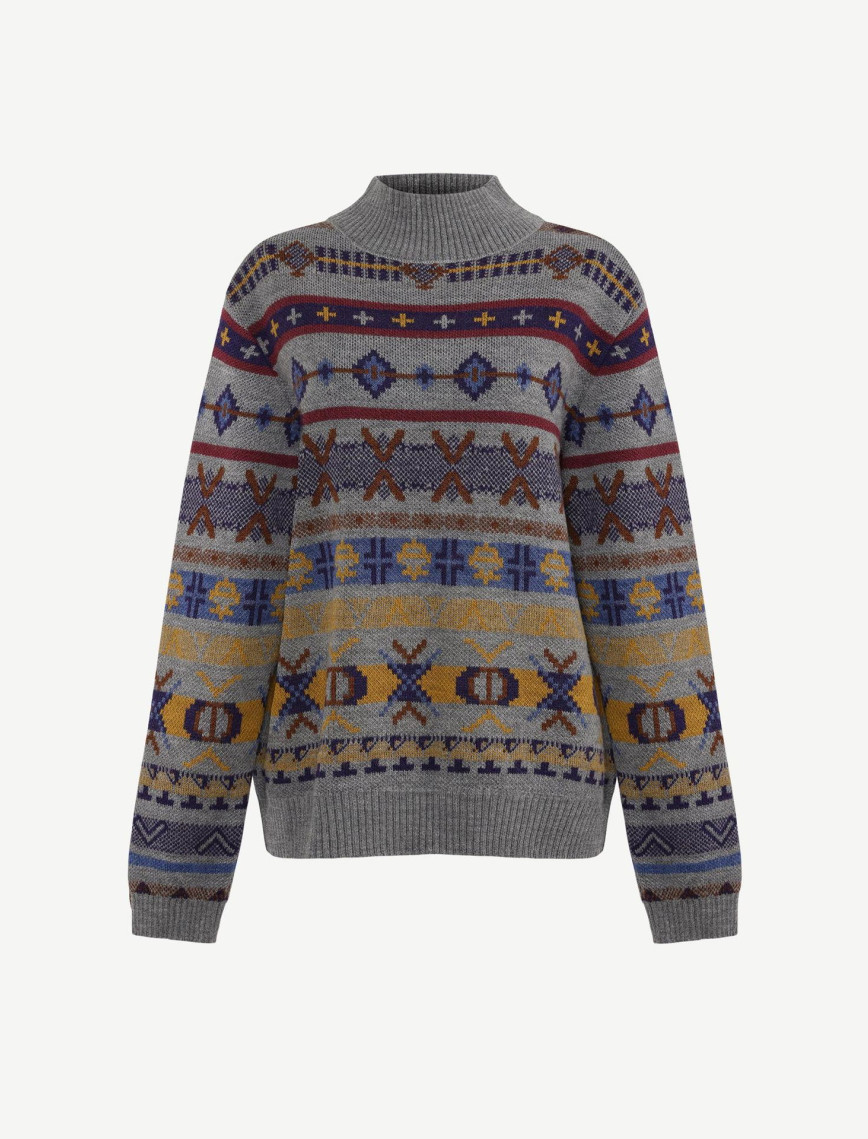 YARGICI Regular Balıkçı Yaka Uzun Kol Kazak YARGICI Regular Balıkçı Yaka Uzun Kol Kazak