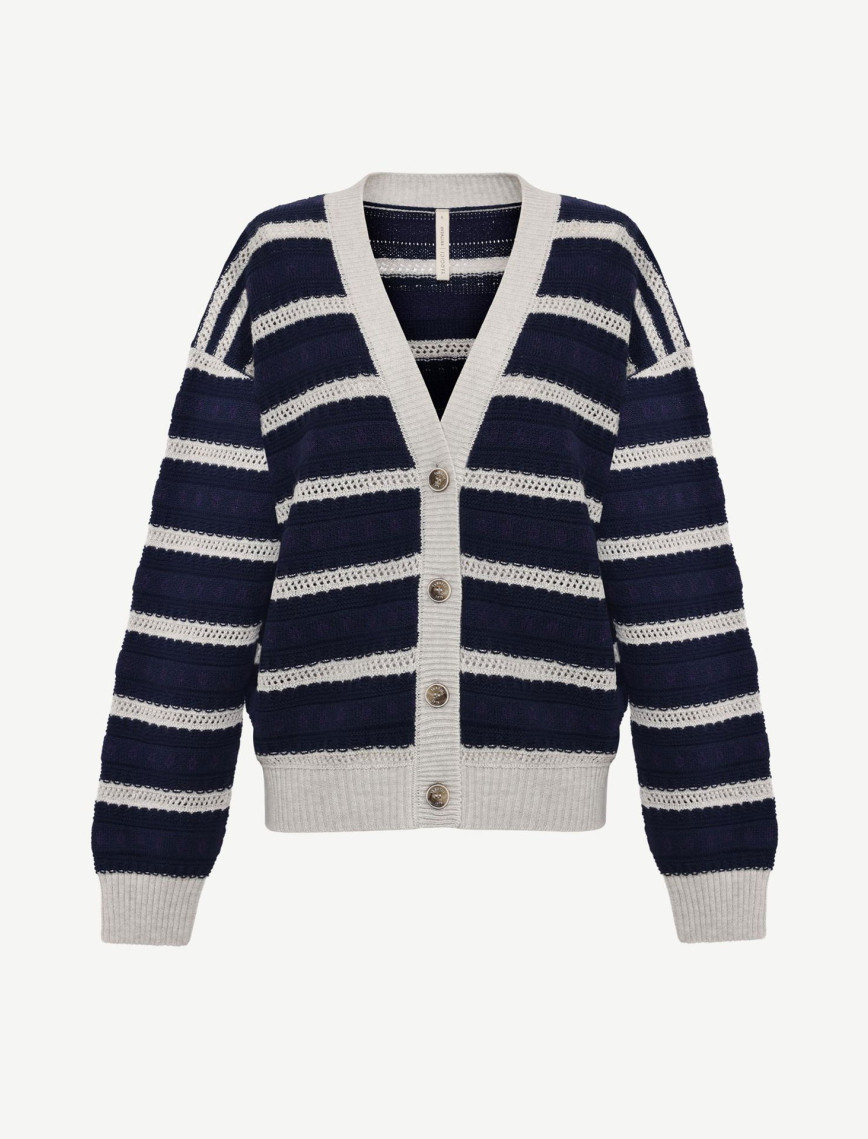 YARGICI Regular V Yaka Uzun Kol Hırka YARGICI Regular V Yaka Uzun Kol Hırka