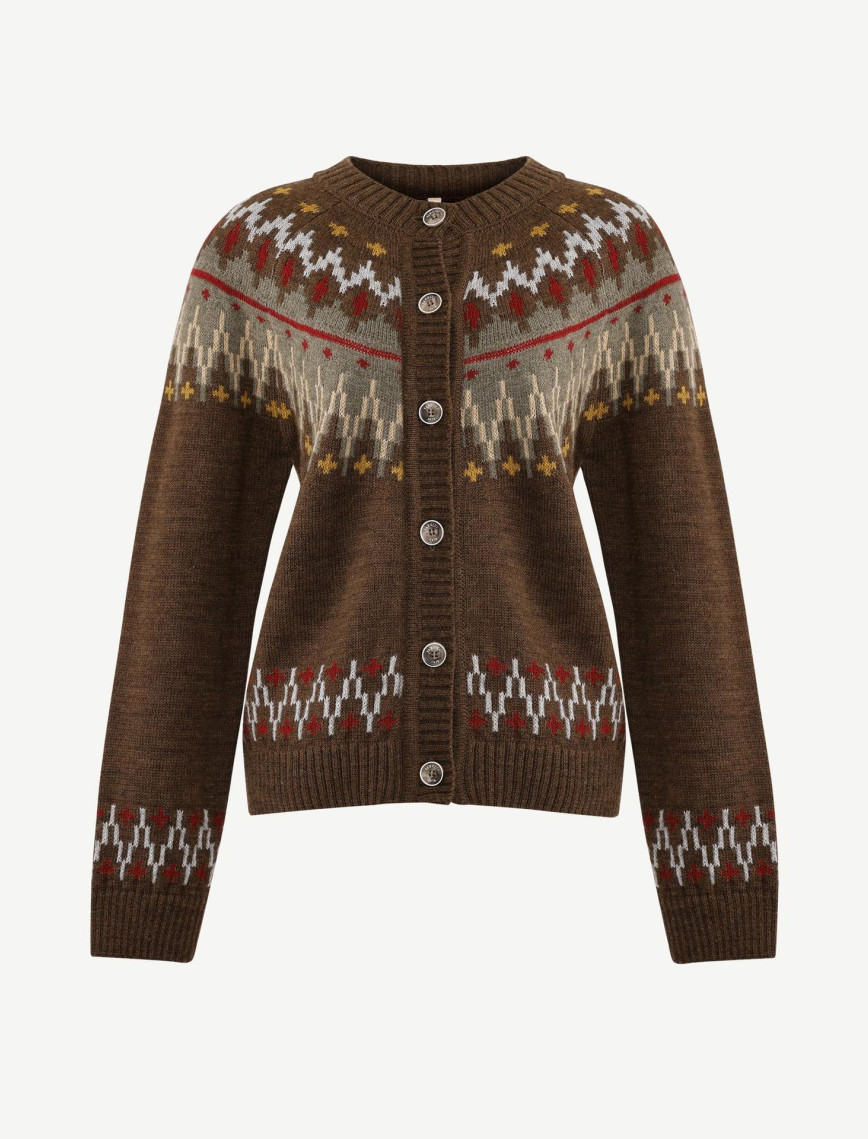 YARGICI Bisiklet Yaka Uzun Kollu Hırka YARGICI Bisiklet Yaka Uzun Kollu Hırka