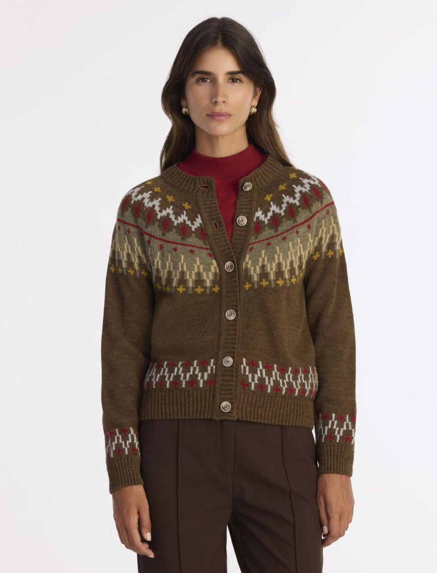 YARGICI Bisiklet Yaka Uzun Kollu Hırka YARGICI Bisiklet Yaka Uzun Kollu Hırka