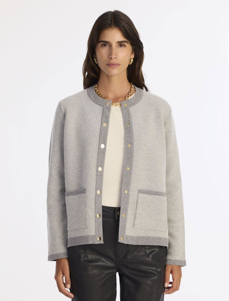 YARGICI Regular Dik Yaka Uzun Kol Hırka YARGICI Regular Dik Yaka Uzun Kol Hırka