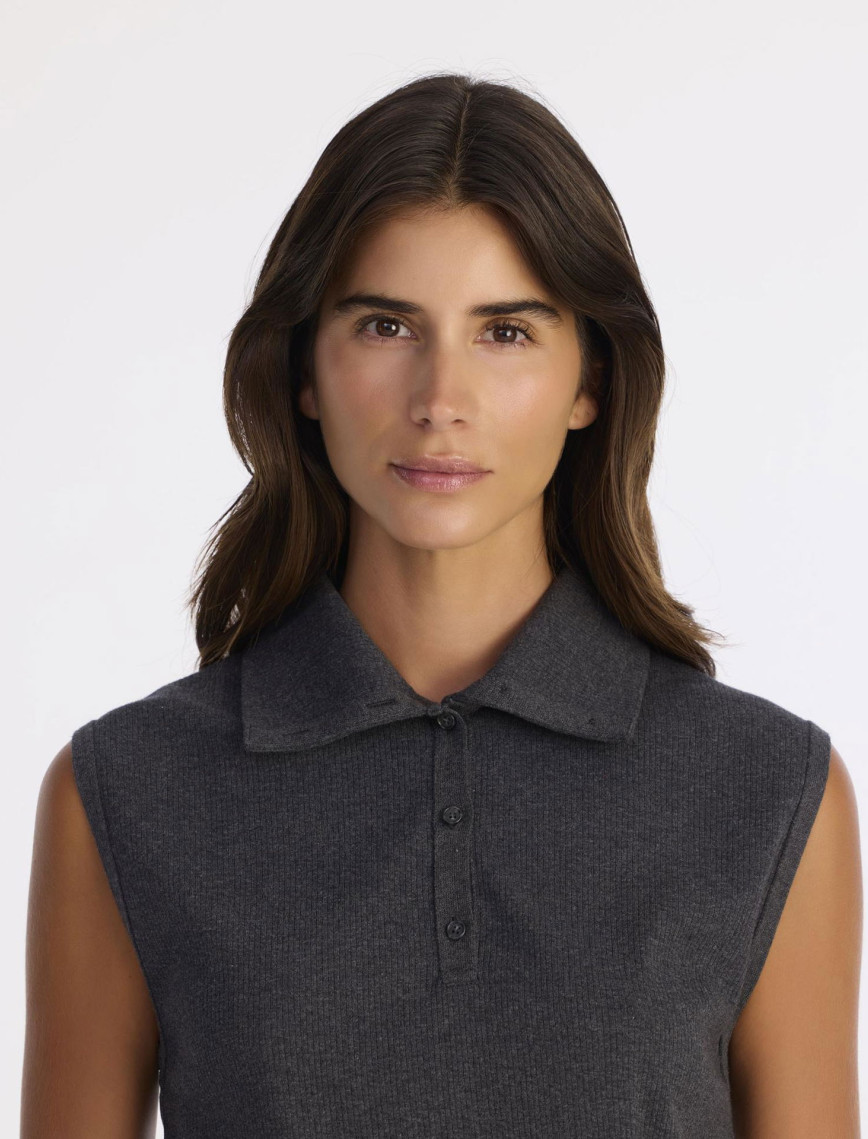 YARGICI Regular Yarım Balıkçı Yaka Kolsuz Kazak YARGICI Regular Yarım Balıkçı Yaka Kolsuz Kazak