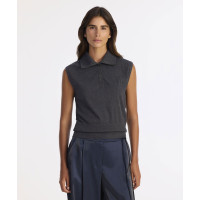 YARGICI Regular Yarım Balıkçı Yaka Kolsuz Kazak YARGICI Regular Yarım Balıkçı Yaka Kolsuz Kazak