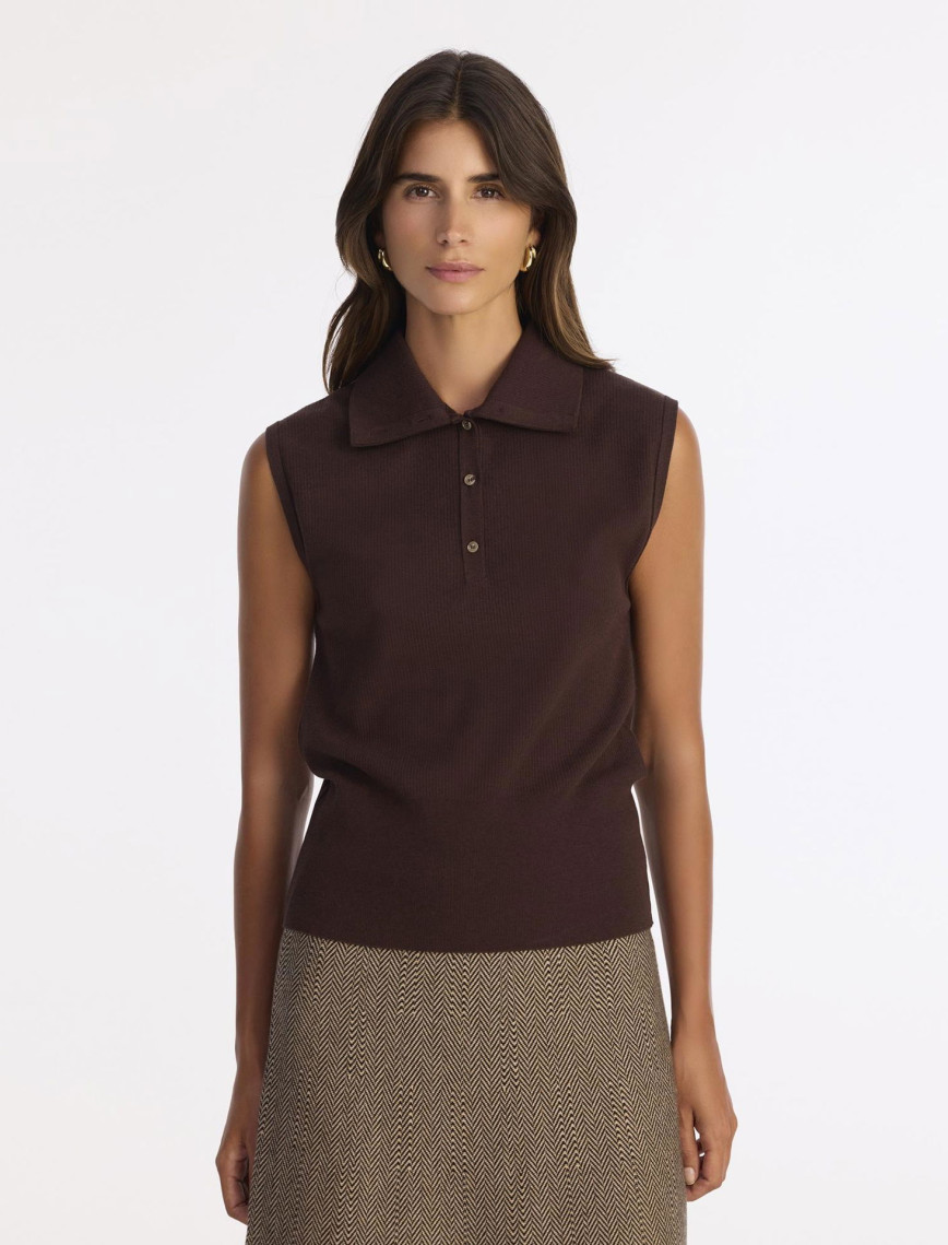 YARGICI Regular Yarım Balıkçı Yaka Kolsuz Kazak YARGICI Regular Yarım Balıkçı Yaka Kolsuz Kazak