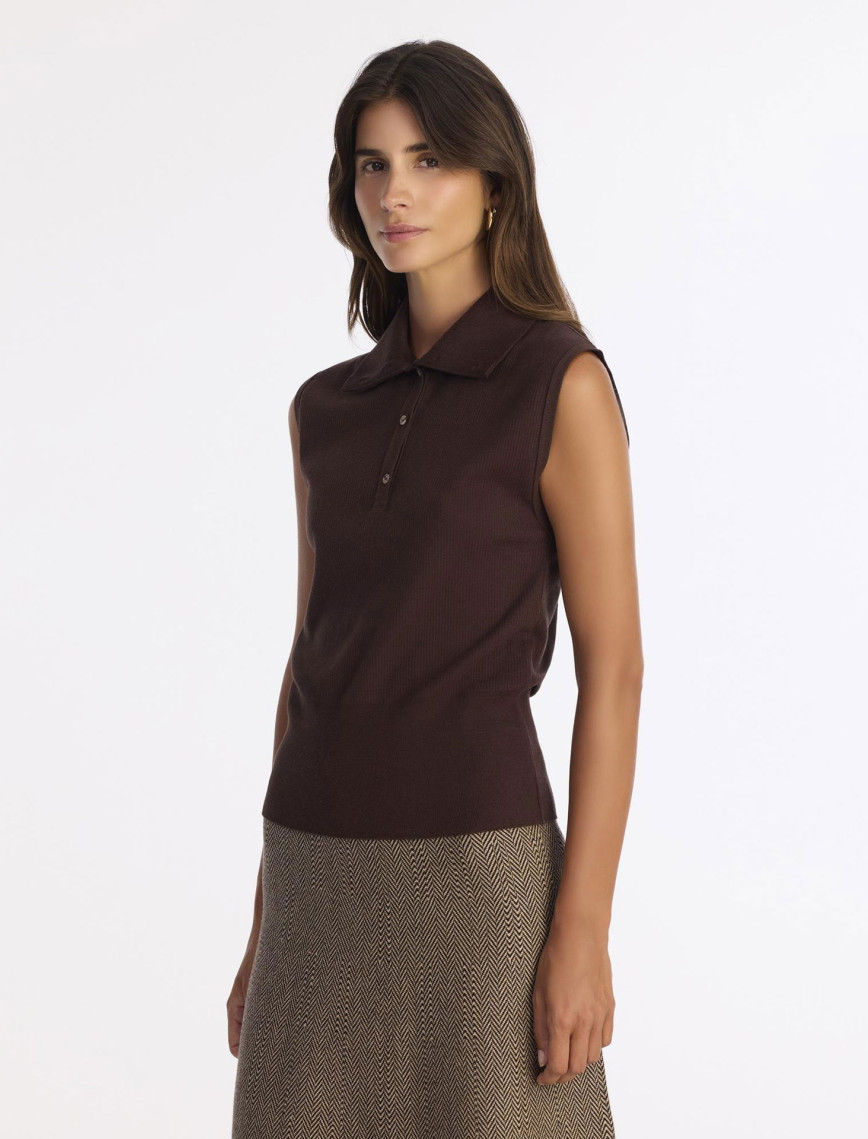 YARGICI Regular Yarım Balıkçı Yaka Kolsuz Kazak YARGICI Regular Yarım Balıkçı Yaka Kolsuz Kazak