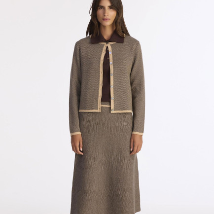 YARGICI Regular Bisiklet Yaka Uzun Kol Hırka YARGICI Regular Bisiklet Yaka Uzun Kol Hırka