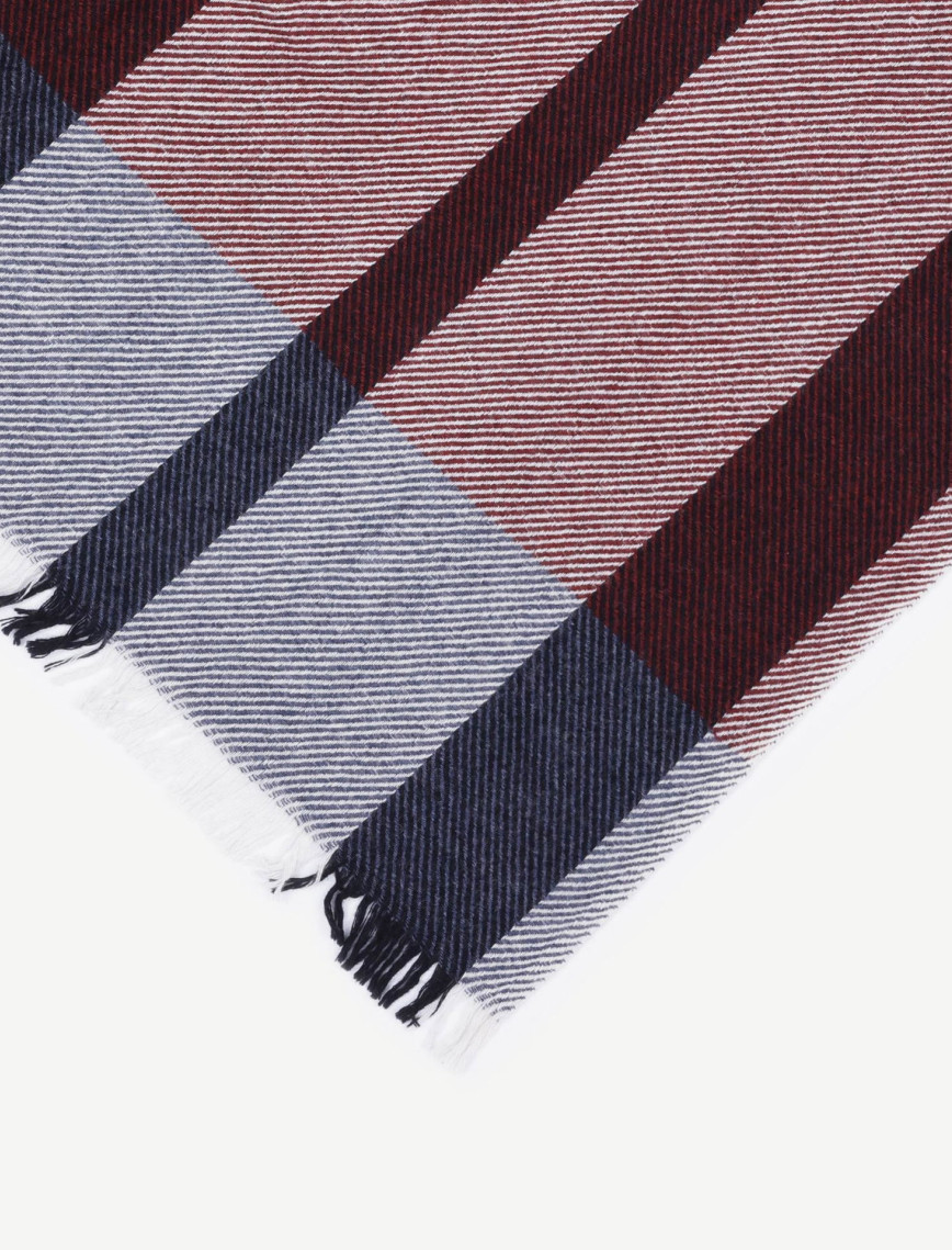 Renk Bloklu Maskulen Şal Renk Bloklu Maskulen Şal