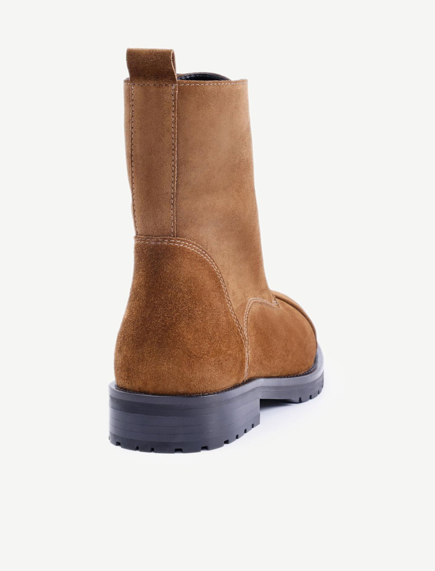 YARGICI İnce Tabanlı Deri Bağcıklı Bot YARGICI İnce Tabanlı Deri Bağcıklı Bot