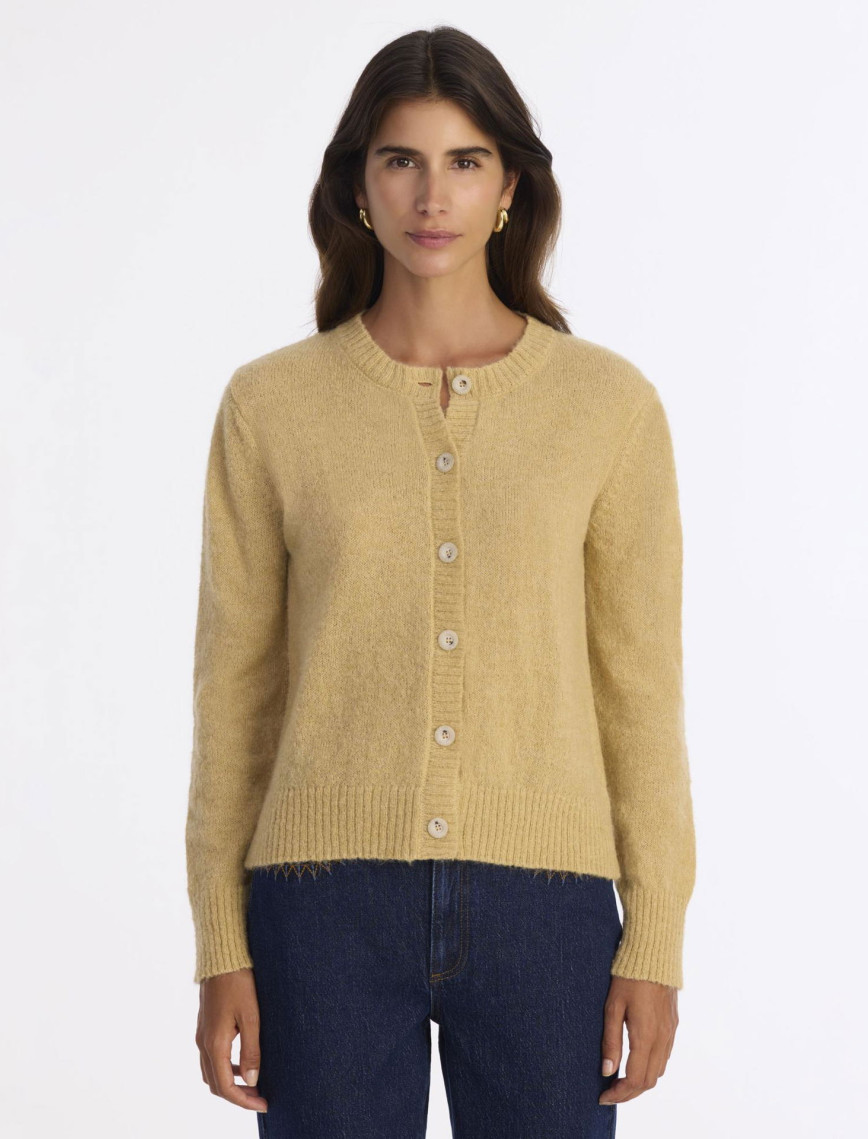 YARGICI Regular Bisiklet Yaka Uzun Kol Hırka YARGICI Regular Bisiklet Yaka Uzun Kol Hırka